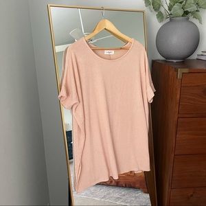Carly Jean Los Angeles Pink Top
